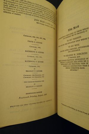 Kidder-Parker Architects' and Builders' Handbook image number 1