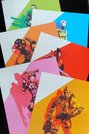 Borderlands 12 Exclusive Lithographs image number 1