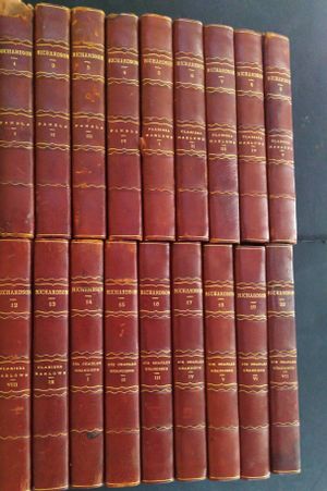 The Writings of Samuel Richardson, Incomplete in 18 volumes image number 0