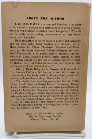 A Texan Looks at Lyndon: A Study in Illegitimate Power image number 1