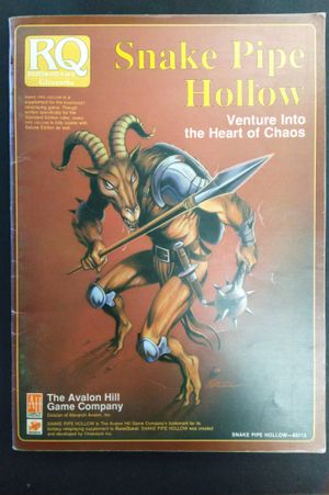 Snake Pipe Hollow: Venture into the Heart of Chaos (Runequest RPG) image number 0