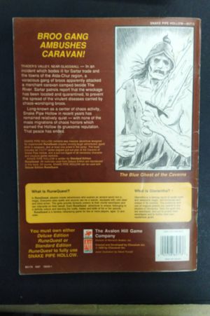 Snake Pipe Hollow: Venture into the Heart of Chaos (Runequest RPG) image number 1