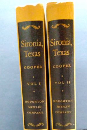 Sironia, Texas [2 volumes] image number 0