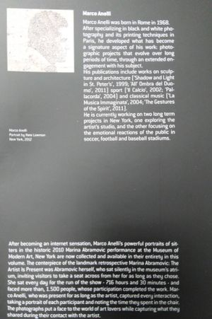 Marco Anelli: Portraits in the Presence of Marina Abramovic image number 2