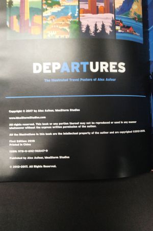 Departures: The Illustrated Travel Posters of Alex Asfour image number 1