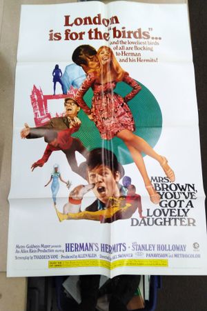 Mrs. Brown You've Got a Lovely Daughter One Sheet Movie Poster image number 0