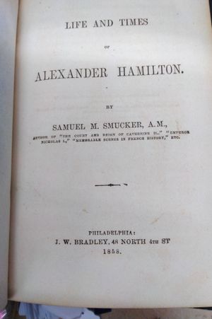 The Life And Times Of Alexander Hamilton image number 1