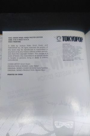 Mail Order Ninja Ninja Master Edition image number 3