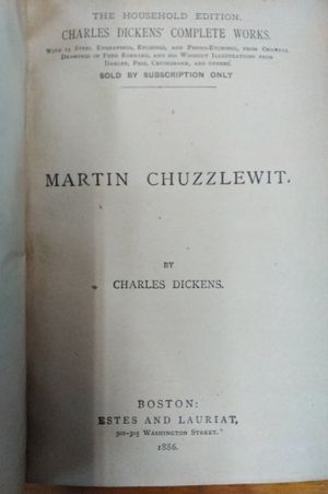 Martin Chuzzlewit (Charles Dickens' Complete Works) image number 1