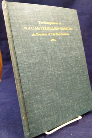 The Inauguration of William Vermillion Houston as President of the Rice Institute image number 0