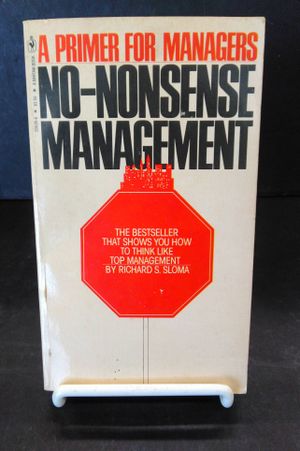 A Primer for Managers:   No-Nonsense Management image number 0