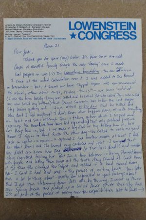 Lowenstein: Acts of Courage and Belief image number 1