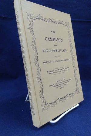 The Campaign from Texas to Maryland image number 0