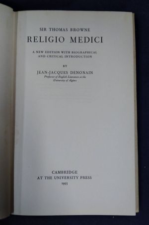 Religio Medici image number 1
