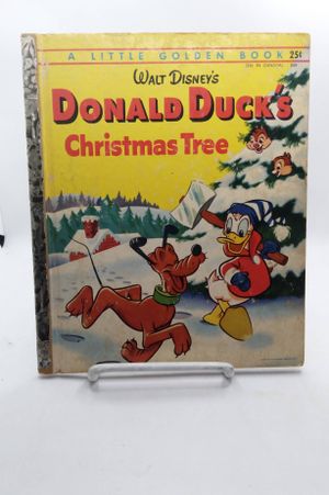 Walt Disney's Donald Duck's Christmas Tree (A Little Golden Book) image number 0