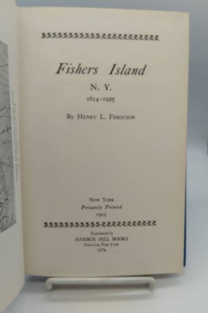 Fishers Island N.Y., 1614-1925 image number 1