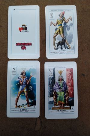 Cartomanzia 184 Tarot Card image number 1