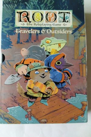 Root: The Roleplaying Game Deluxe Edition by Magpie Games - Includes Core Rulebook, Travelers & Outsiders Supplement, Foil-Stamped Cover - 3-5 Players image number 0
