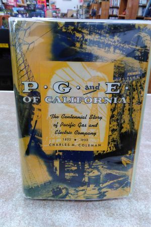 P G and E of California 1852-1952 image number 0