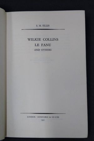 Wilkie Collins Le Fanu and Other image number 1