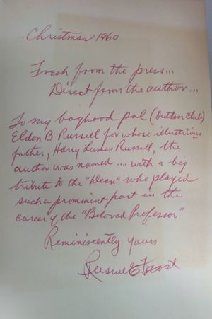 Beloved Professor: the Life & Times of William Dodge Frost. image number 1