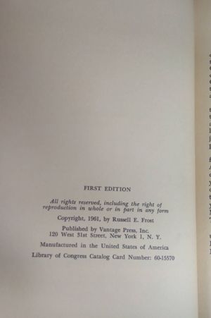 Beloved Professor: the Life & Times of William Dodge Frost. image number 2