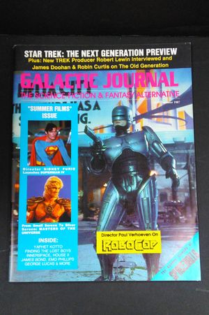 Galactic Journal: The Science-Fiction and Fantasy Alternative (Summer 1987) image number 0