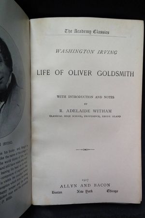 Life of Oliver Goldsmith image number 1