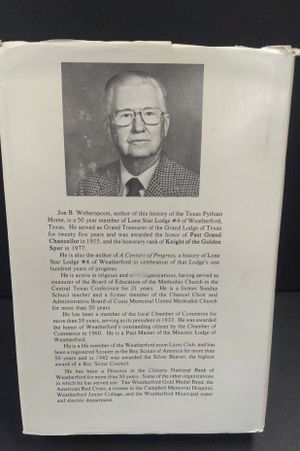 Seventy Five Years of Benevolent Service: A History of the Texas Pythian Home 1909-1984 image number 1
