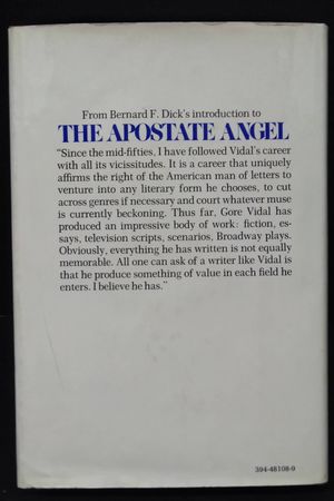 The Apostate Angel: A Critical Study of Gore Vidal image number 2