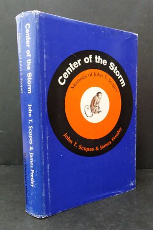 Center of the Storm:  Memoirs of John T. Scopes image number 0