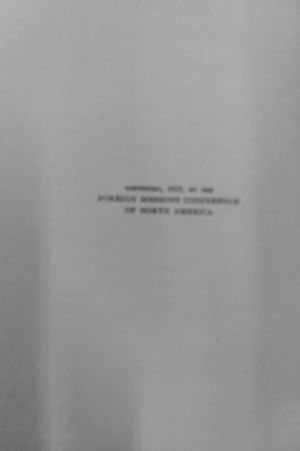 The Foreign Missions Convention at Washington 1925 image number 2