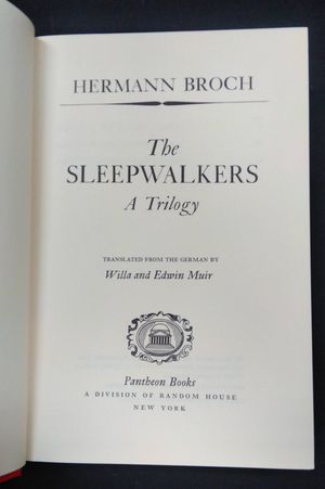 The Sleepwalkers; A Trilogy image number 1
