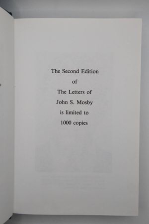 The Letters of John S. Mosby image number 2