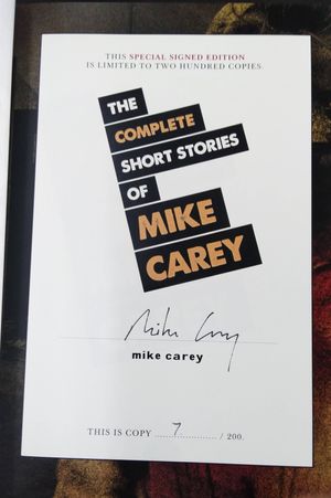 The Complete Short Stories of Mike Carey image number 1