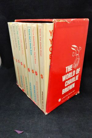 The World of Charlie Brown, a Mattel Book Set of 9 Volumes image number 0