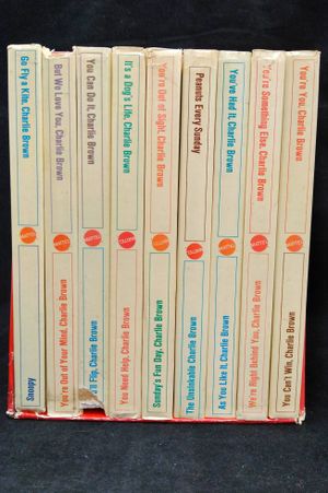 The World of Charlie Brown, a Mattel Book Set of 9 Volumes image number 1