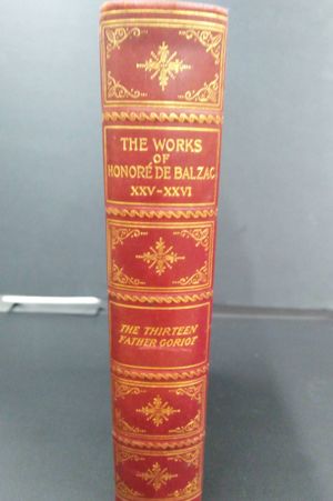 The Works of Honore de Balzac XXV-XXVI image number 0
