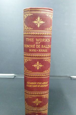The Works of Honore de Balzac XXXI-XXXII image number 0