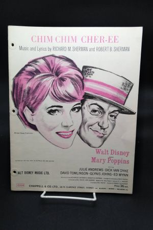 Chim Chim Cher-ee -- Mary Poppins Sheet Music image number 0