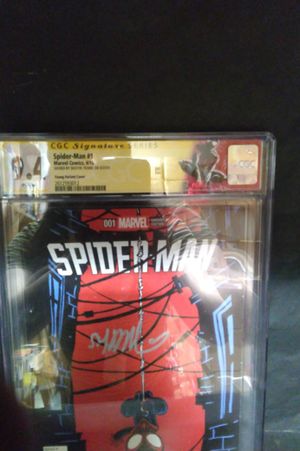 Spider-Man 1 (Skottie Young Miles Moralas Variant Cover) Signed and Graded image number 1