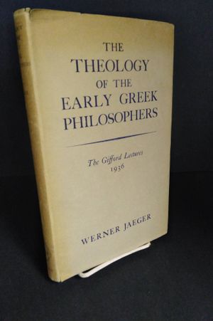 The Theology of Early Greek Philosophers image number 0