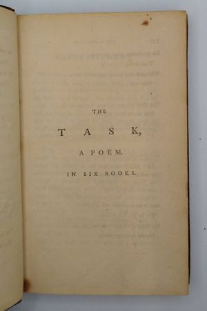 The Task, A Poem image number 2