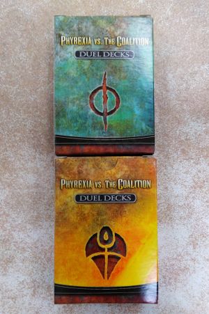Magic: The Gathering - Duel Decks: Phyrexia vs. the Coalition image number 1