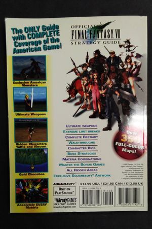 Official Final Fantasy VII Strategy Guide image number 2