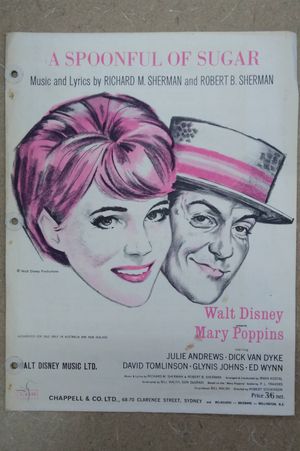 "A Spoonful of Sugar" Mary Poppins Sheet Music image number 0