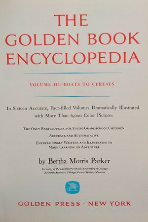 The Golden Book Encyclopedia Volume III Boats-Cereals image number 2