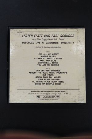 Flatt & Scruggs Recorded Live at Vanderbilt University image number 0