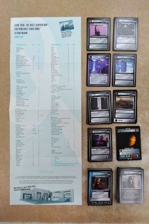 Star Trek: The Next Generation Customizable Card Game Q-Continuum Expansion image number 0