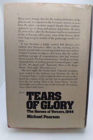 Tears Of Glory: The Heroes Of Vercors, 1944 image number 1